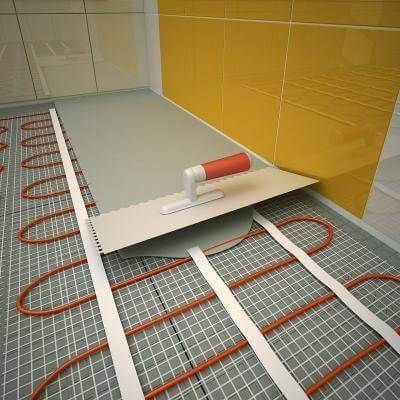 Plancher chauffant électrique rayonnant Kit Matt 120W/m²