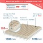 Dalle isolante pour plancher chauffant 30 a 120 mm - Xtratherm