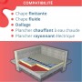 Dalle isolante pour plancher chauffant 30 a 120 mm - Xtratherm