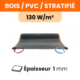 Plancher chauffant électrique sous parquet - 130 W/m² Plancher chauffant électrique sous parquet - 130 W/m²