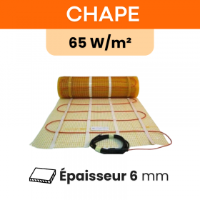 Plancher chauffant électrique sur chape - 65 W/m² Plancher chauffant électrique sur chape - 65 W/m²